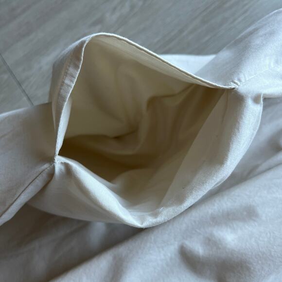 J Crew Drop Waist Mixy Dress Small Natural Pockets - Picture 10 of 12